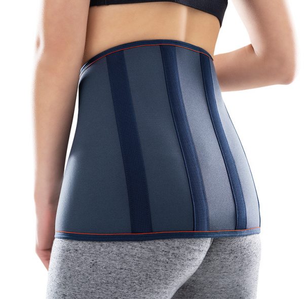 CINTA DE SUPORTE LOMBAR DE NEOPRENE COM REFORÇOS POSTERIORES