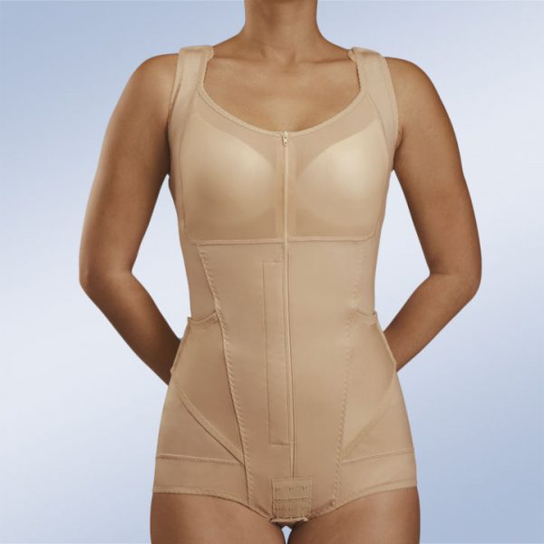 BODY COM SUPORTE LOMBAR E PEITORAL EM LYCRA