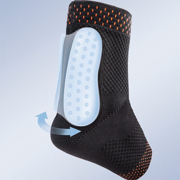 SUPORTE ELÁSTICO PARA TORNOZELO COM ALMOFADA DE CALCANHAR ACHILLOSIL® E ALMOFADA DE TENDÃO DE AQUILES - Image 3