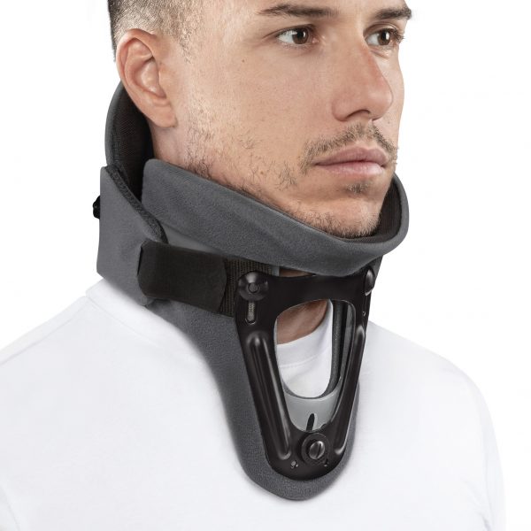 COLAR CERVICAL BIVALVE COM SUPORTE OCCIPITOMENTONIANO