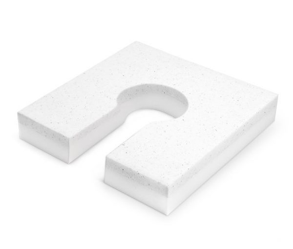 ALMOFADA ANTI-ESCARAS EM FORMA DE FERRADURA COM 2 CAMADAS DE ESPUMA - Image 2