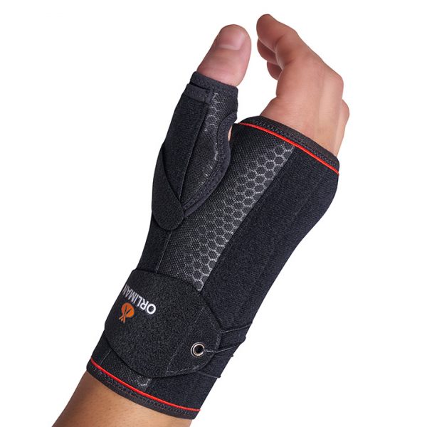 SUPORTE DE PUNHO SEMI-RÍGIDO COM TALA PALMAR-DORSAL-POLEGAR