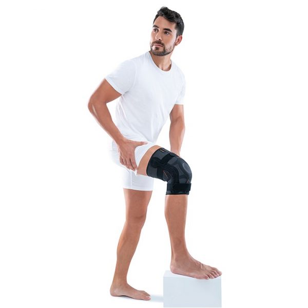 SUPORTE ELÁSTICO FUNCIONAL PARA JOELHO COM ARTICULAÇÕES ORLIMAN THERAGO - Image 2